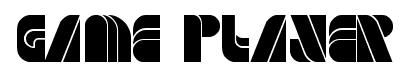 game player font